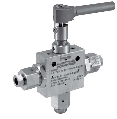 Kugleventil- 3-Vejs Serie (3/16” Orifice / Åbning)