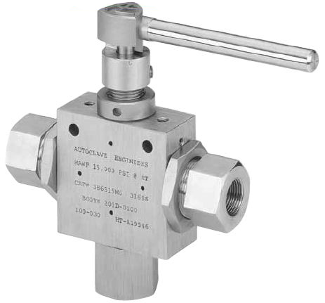Kugleventil - 3/8” 3-Vejs - QS Serie