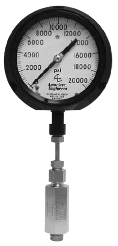 Manometer Instrumentering  Snubbers - Model 1