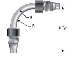 Nipple - QS - Vinkel Tube