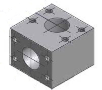 Flange T-Blok