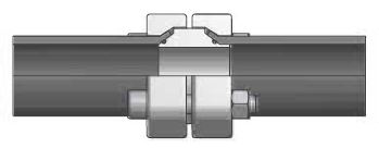 Udkravet Flange