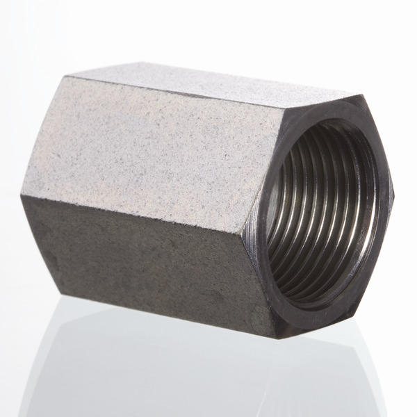 Hydr. Adaptor, Lige: Hun/Hun - BSP, Seal from Han part / BSP, Seal from Han part