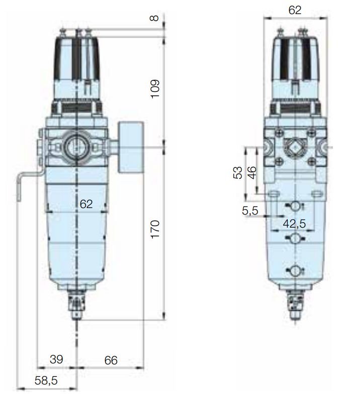 P3X Filterregulator