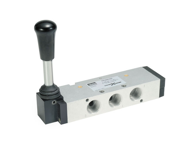 Viking Extreme Lever (90° to ports) Operated Direct Control Valve 3/2 LEV-LEV