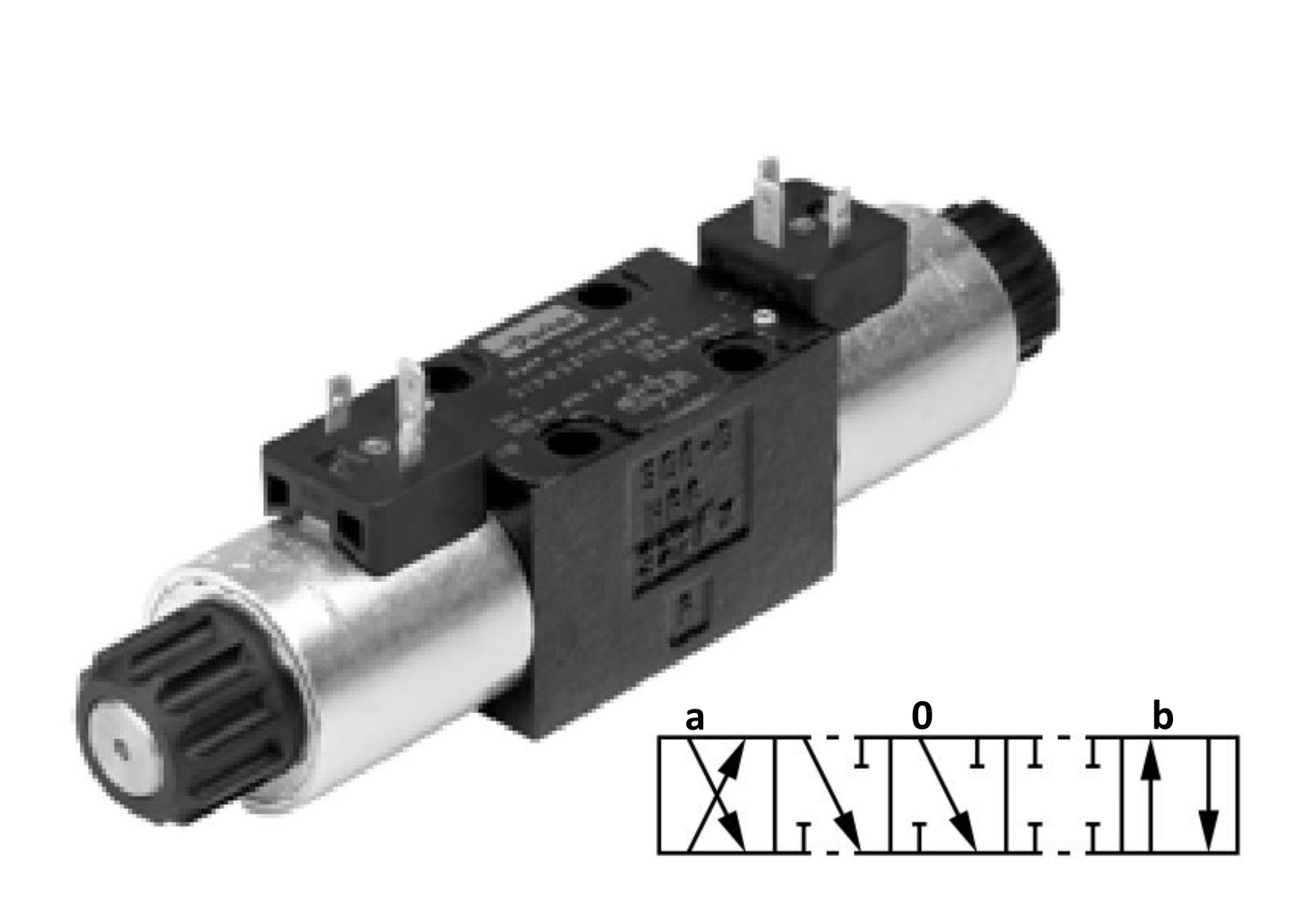 Retningsventil NG06/D1VW, 3 Pos. type: 003