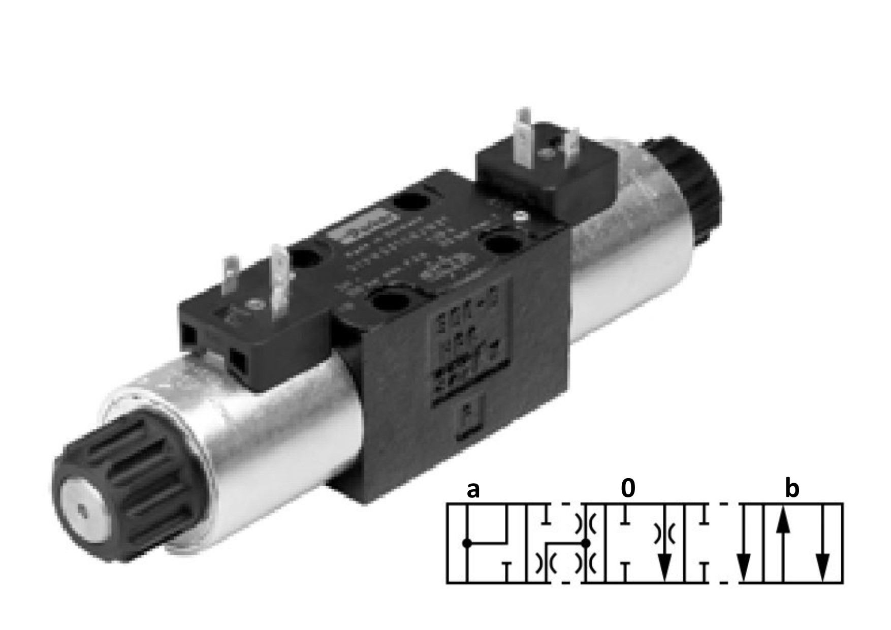 Retningsventil NG06/D1VW, 3 Pos. type: 032