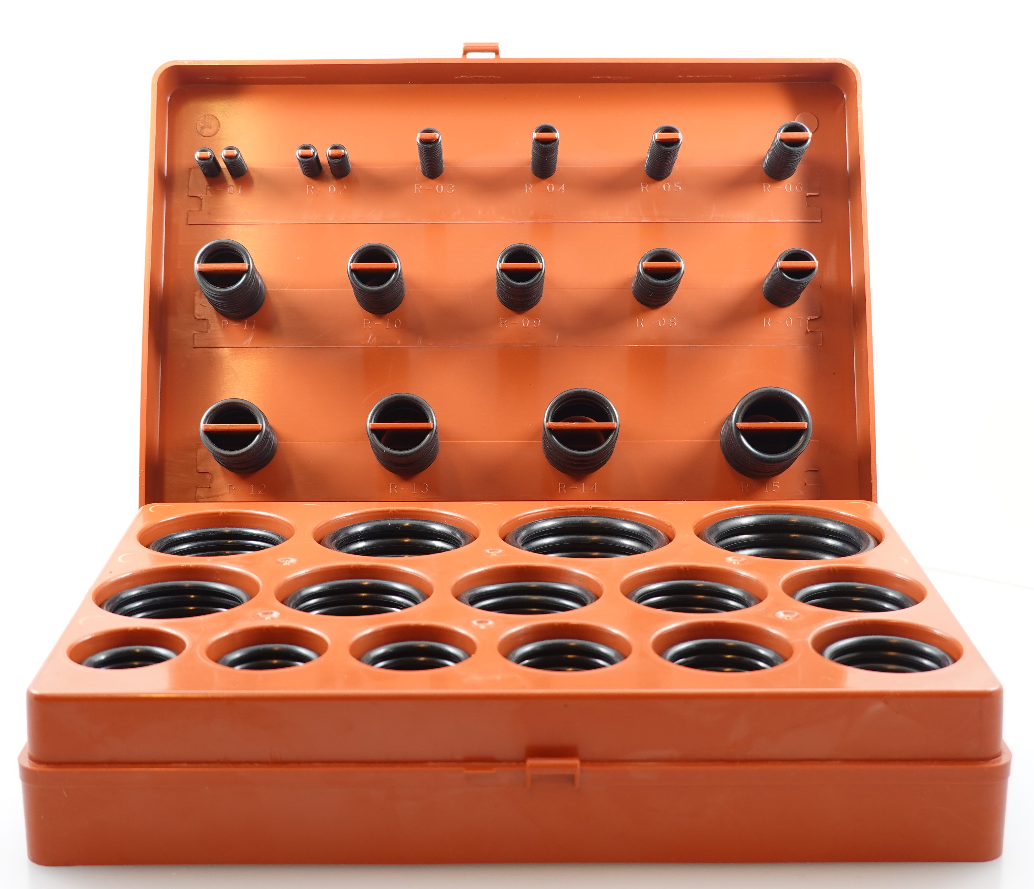 O-ringe Sortiment i Tommer NBR 70, 385 Stk.