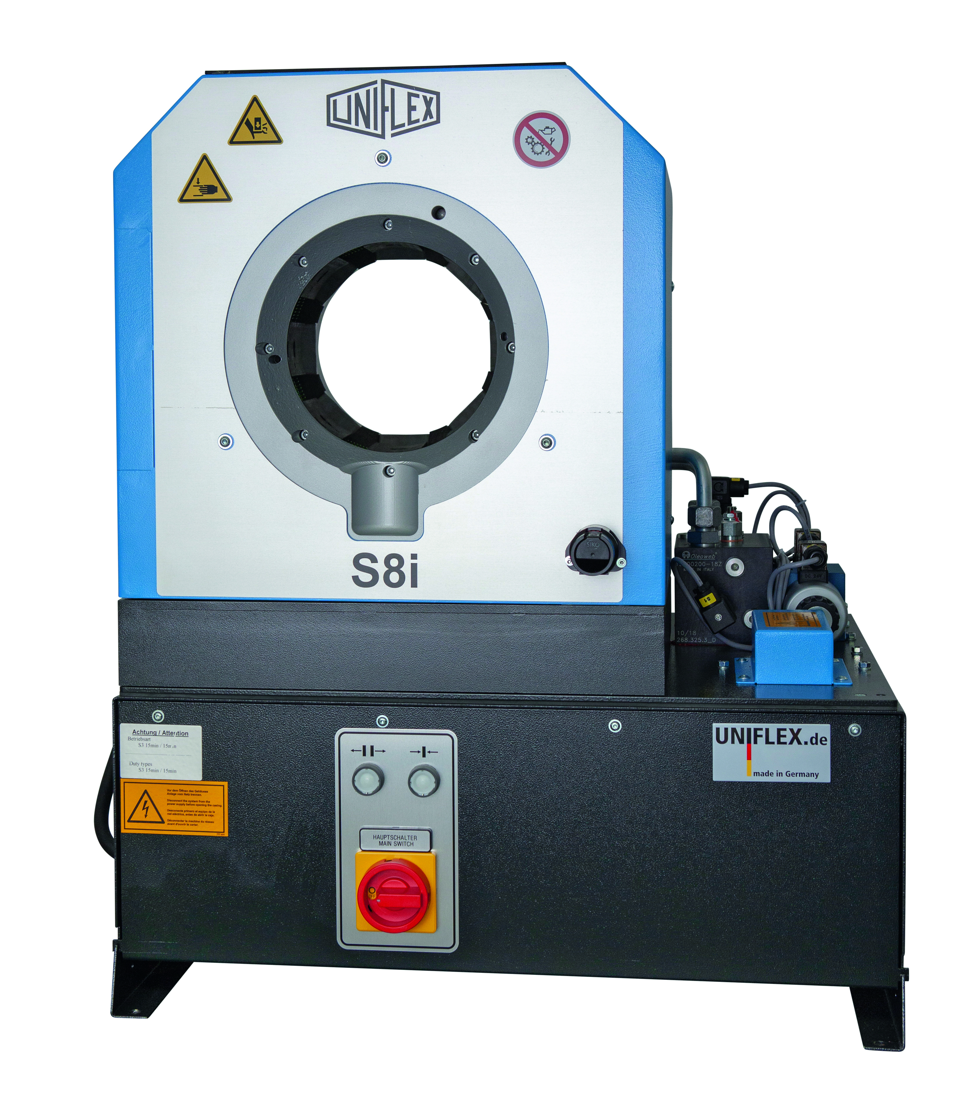 S 8 i XL Ecoline - Mobil slangepresse