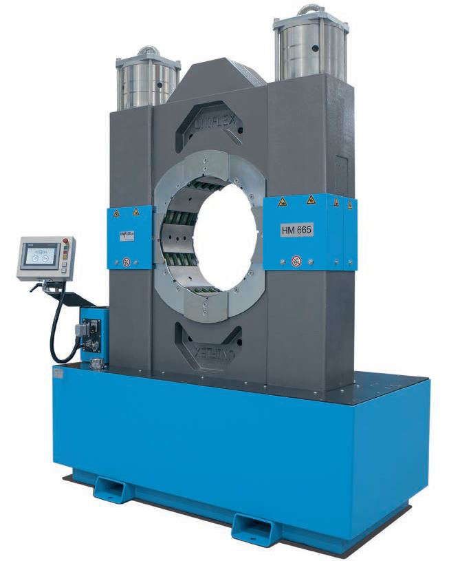 HM 665 - Produktionsslangepresse