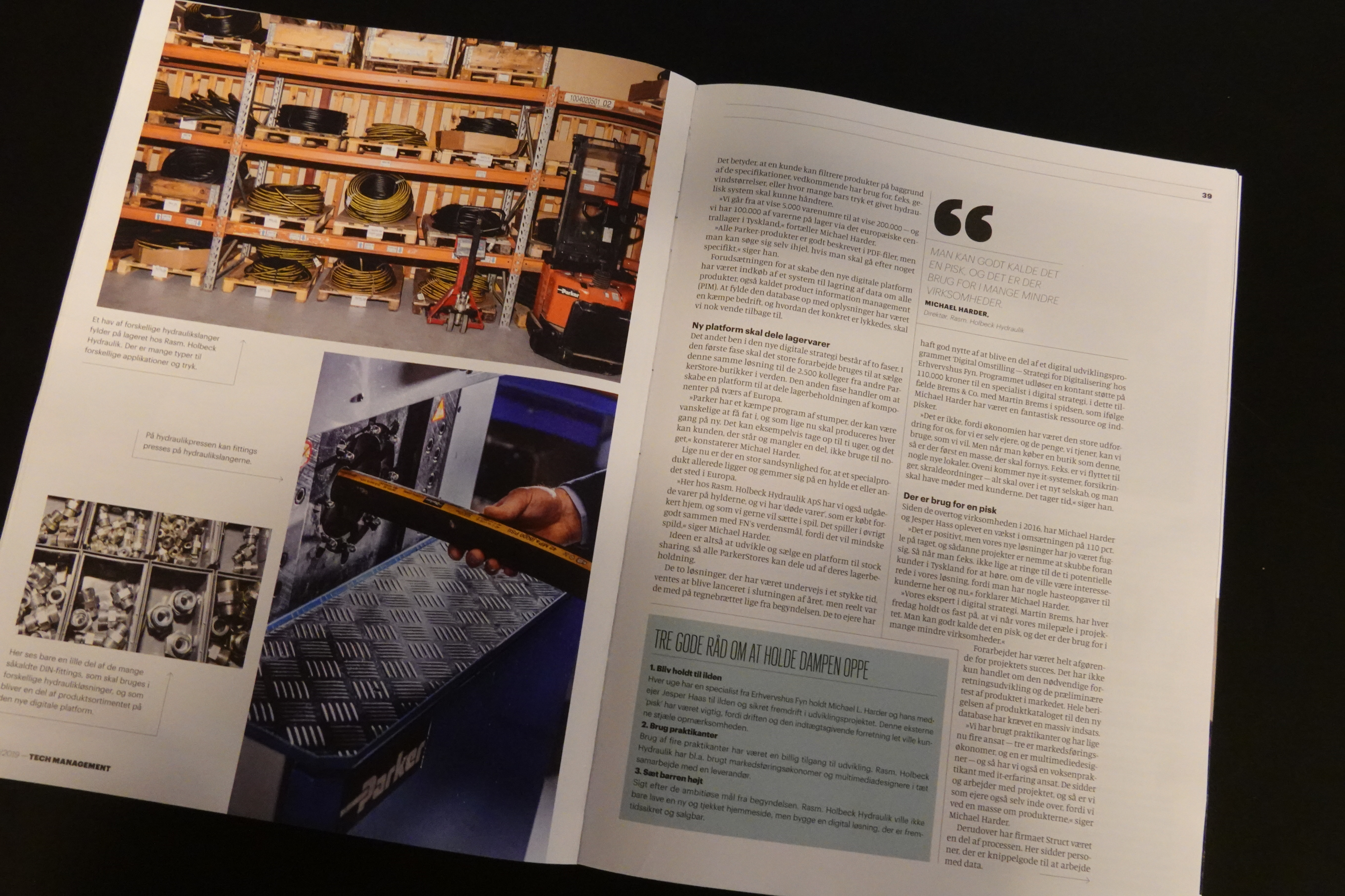 Tech Management artikel